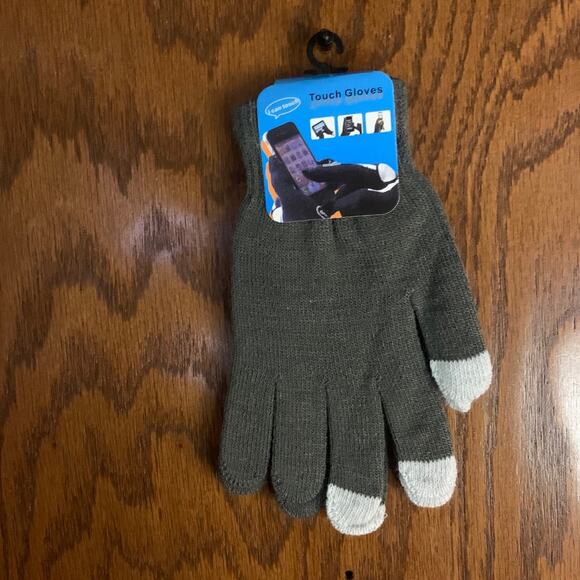 Touch Screen Gloves Grey - Picture 1 of 1